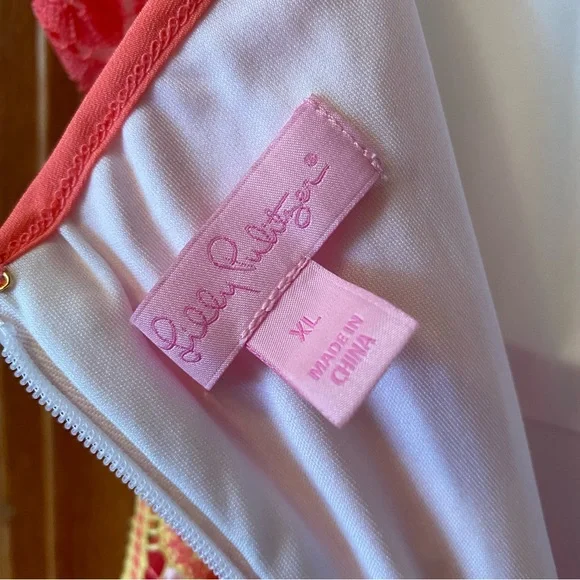 Lilly Pulitzer Vibrant Pink and Yellow Maxi Dress - Picture 12 of 13